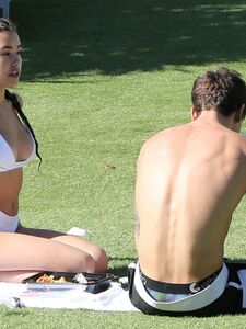 Madison Beer Sexy Camel Toe Bikini Set LATEST Leaked