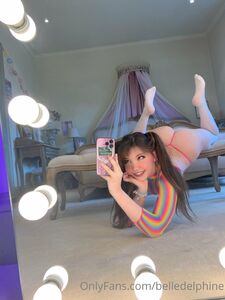 Belle Delphine Rainbow Bunny Onlyfans Set Leaked