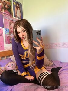 Belle Delphine Cheerleader Outfit Onlyfans Set Leaked