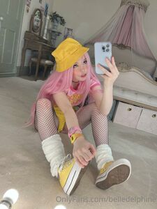 Belle Delphine Yellow Hat Full Onlyfans Set Leaked