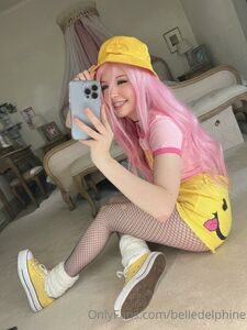 Belle Delphine Yellow Hat Full Onlyfans Set Leaked