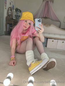 Belle Delphine Yellow Hat Full Onlyfans Set Leaked
