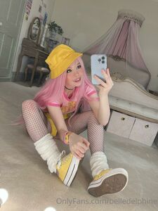Belle Delphine Yellow Hat Full Onlyfans Set Leaked