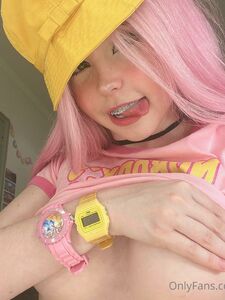 Belle Delphine Yellow Hat Full Onlyfans Set Leaked