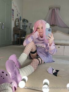 Belle Delphine Purple Crocs Full Onlyfans Set Leaked