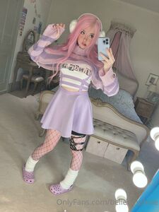 Belle Delphine Purple Crocs Full Onlyfans Set Leaked