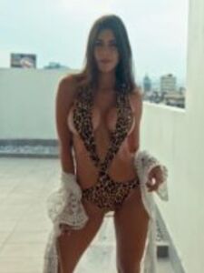 Ari Dugarte Leopard Thong Slingkini Patreon Leaked