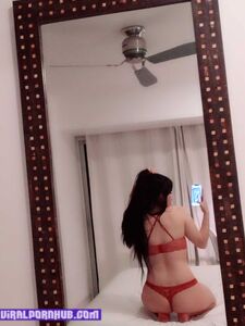 Shika Cosplay Red Lingerie Nude Photos Leaked