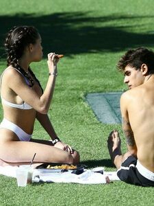 Madison Beer Sexy Camel Toe Bikini Set Leaked