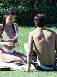 Madison Beer Sexy Camel Toe Bikini Set Leaked
