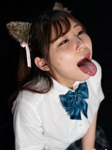 Nagi Tsukino Cat ear schoolgirl loves cum - Cospuri 0302