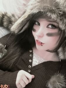 Belle Delphine Leaked Emo Raccoon Teasing Onlyfans Album